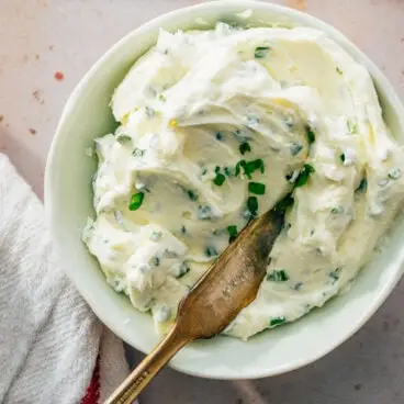 Fromage à la crème à la ciboulette