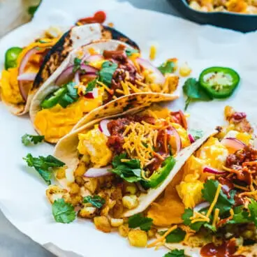 Recette de tacos pour le petit-déjeuner
