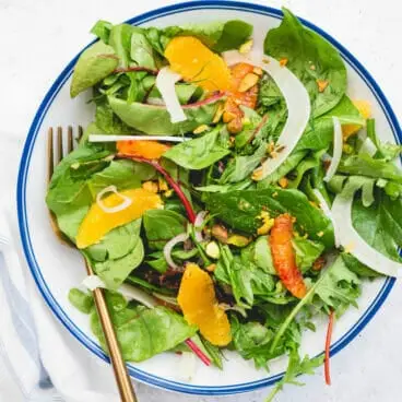 Salada de erva-doce e laranja