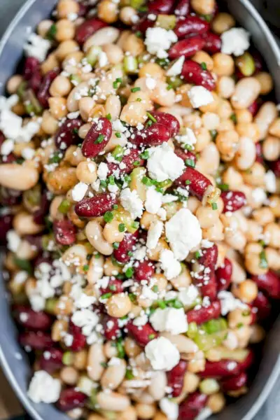 Ensalada de frijoles fácil