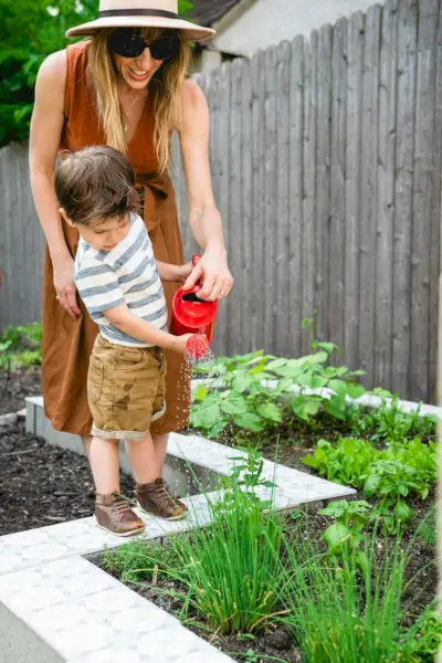Arroser les herbes