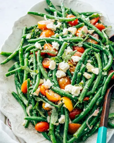 Grüner Bohnensalat