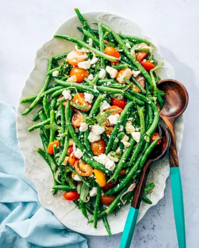 Grüner Bohnensalat