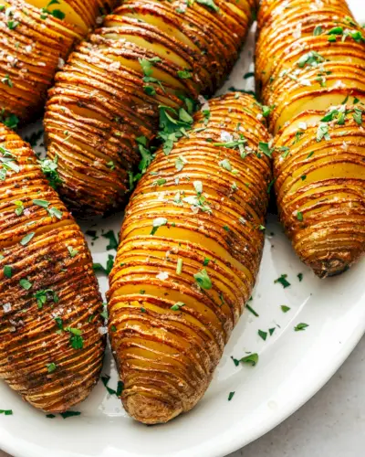 Batatas Hasselback