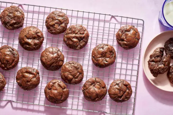 Biscuits brownies au chocolat