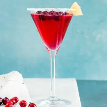 Martini żurawinowe