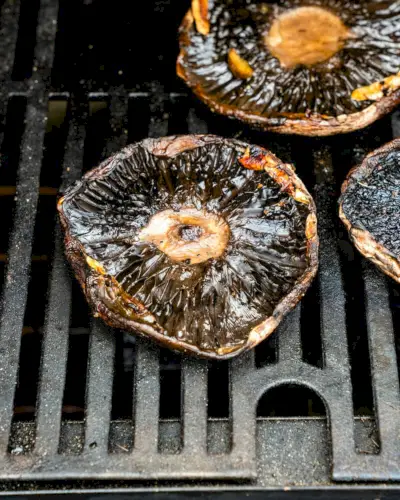 Cogumelo portobello grelhado
