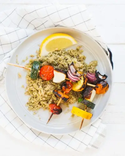 Rezept für Pesto-Quinoa