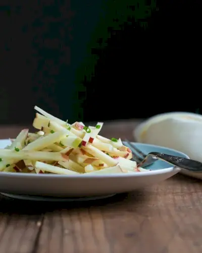 Apfel-Manchego-Salat | Rezept für Apfelsalat