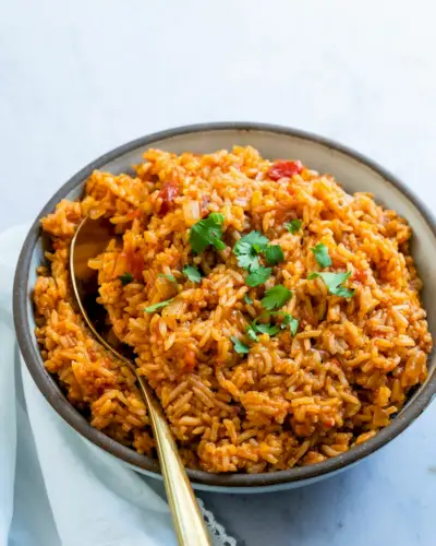 Arroz espanhol também conhecido como arroz mexicano