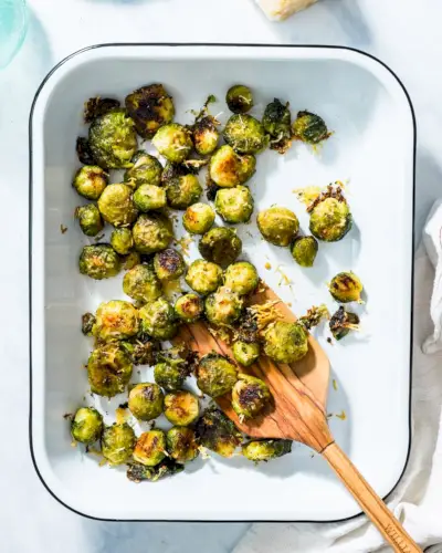 Recept na rozmačkanou růžičkovou kapustu