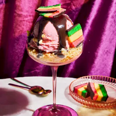 Helado napolitano