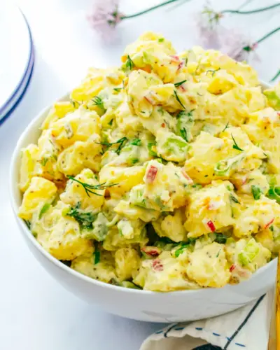 Receita de Salada de Batata