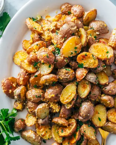 Batatas Assadas com Alho