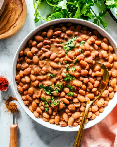 Rezept für Pintobohnen
