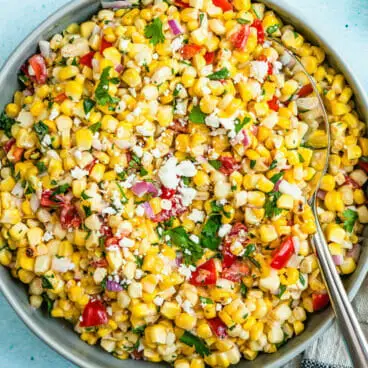 Salada de milho grelhado