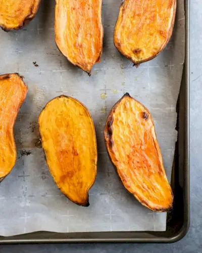 Patata dolce al forno