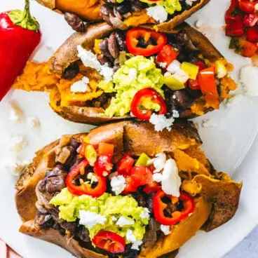 Patate dolci ripiene