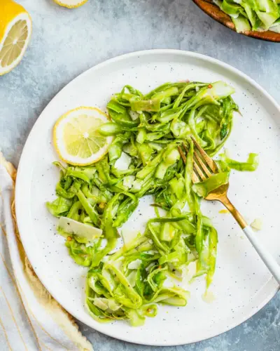 Asperges rasées
