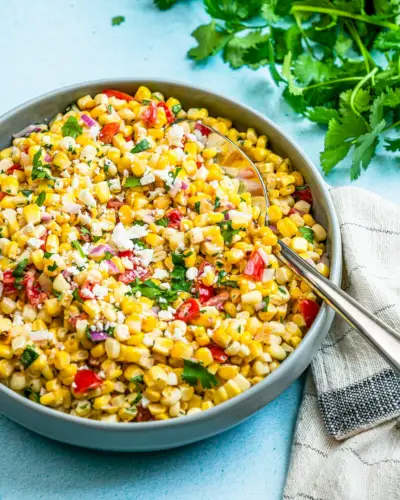 Salada de milho grelhado