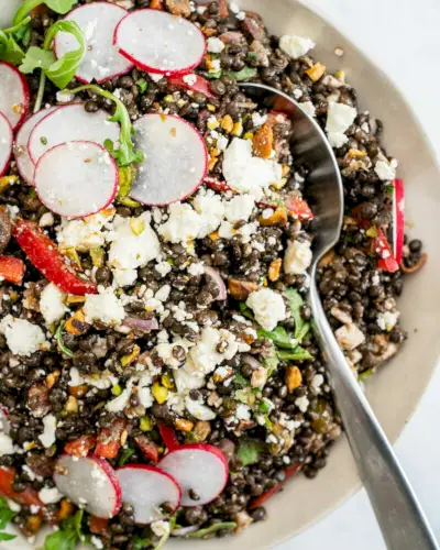 Salade de lentilles