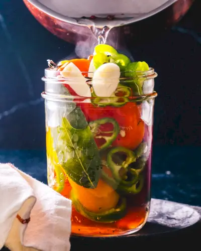 Eingelegte Paprika
