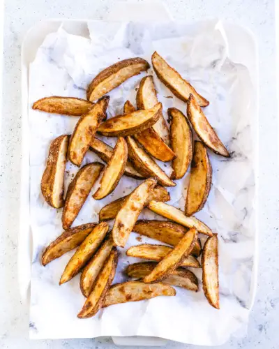 Como fazer rodelas de batata