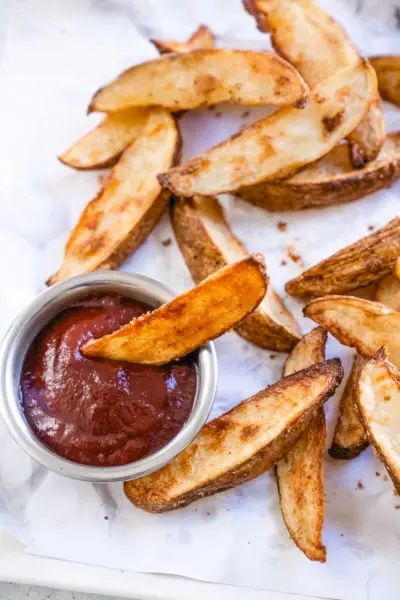 rodelas de batata temperadas