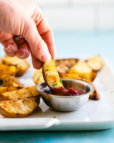 Batatas grelhadas