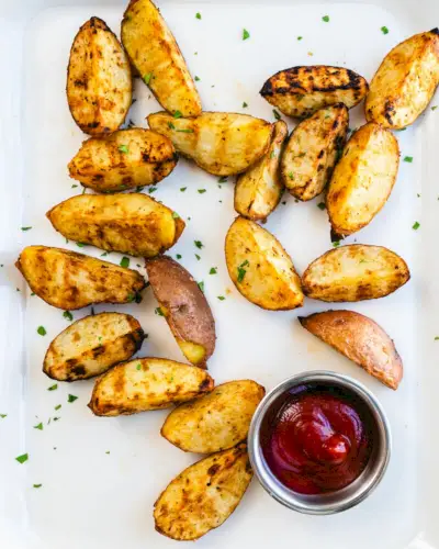 Batatas grelhadas