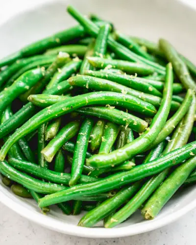 Haricots verts instantanés en pot