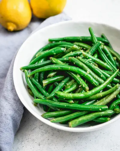 Haricots verts instantanés en pot