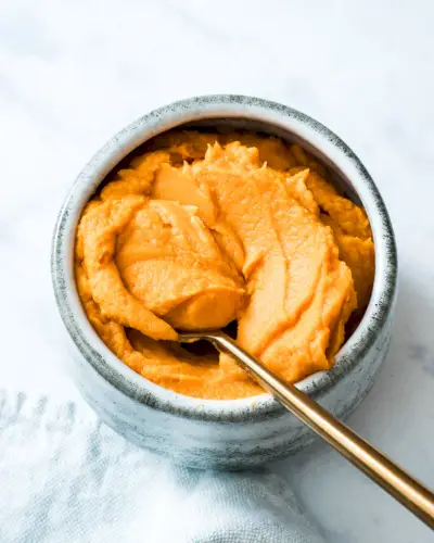 Purea di patate dolci