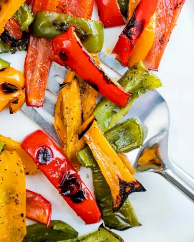 Geröstete Paprika