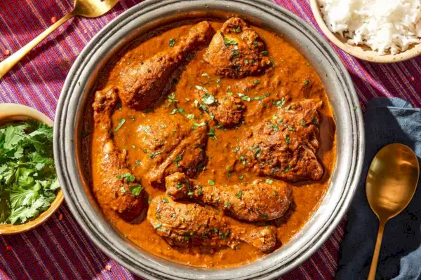 Curry de poulet épicé
