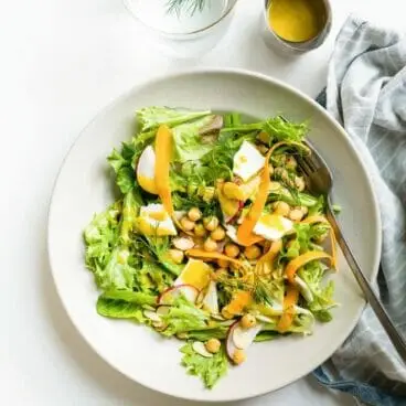 Salada Califórnia com Vinagrete de Óleo de Abacate | Yumpulse
