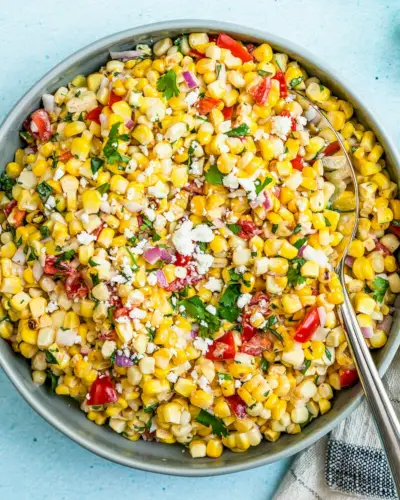 Salada de milho grelhado