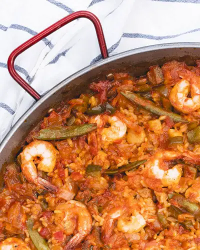 Receita de paella de frutos do mar em fogo aberto | paella de frutos do mar