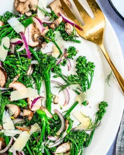 Como fazer salada de brócolis