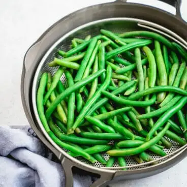 Fagiolini al vapore
