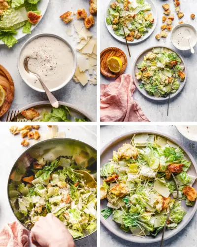 Como fazer Salada César