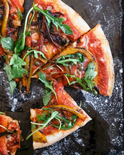 Melhor receita de pizza saudável