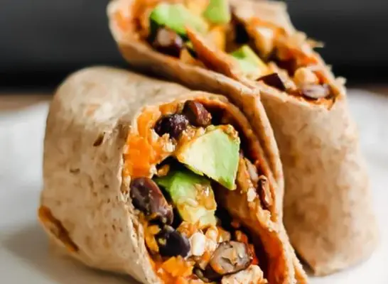 Breakfast tacos with bacon and spinach