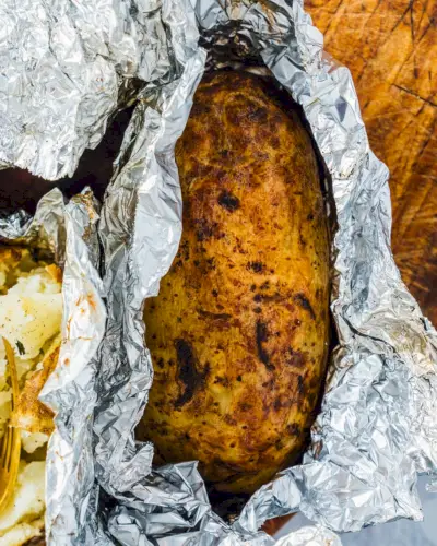 Batata Assada na Grelha