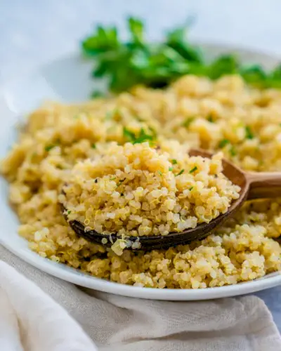 Quinoa cotta