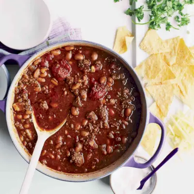 Drei-Chile-Beef-Chili