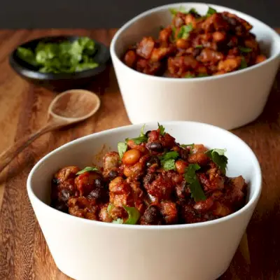 Scharfes Hühnchen-Chili
