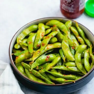 Edamame picante