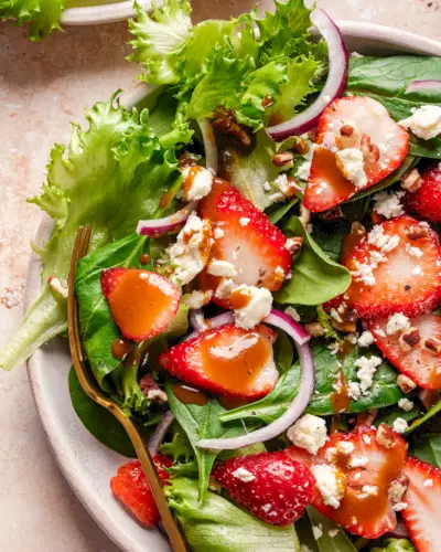 Receita de Salada de Morango