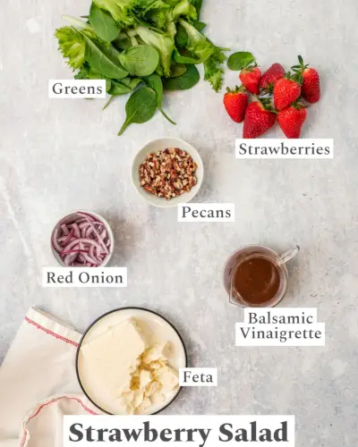 Receita de Salada de Morango